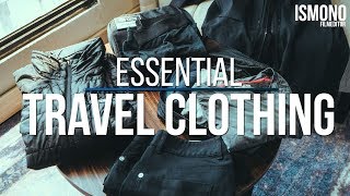 Best clothing for travel. Traveling with Bo Episode 03