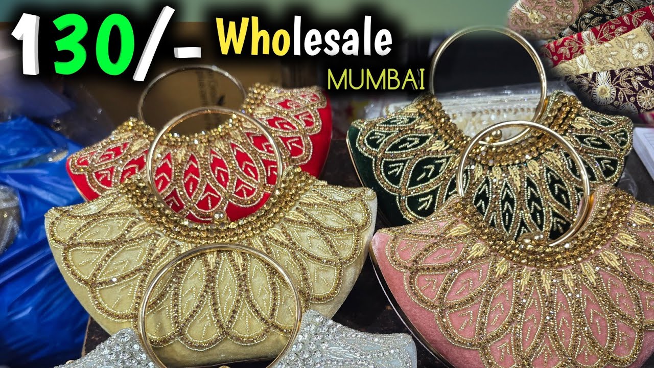 Leather Purse Wholesale Market in Mumbai |क्रॉफर्ड मार्केट -School Bag Wholesale Market Mumbai