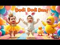 Dudi Dudi Dam Dam 🎶 | Super Fun Baby Dance Rhyme | Kids Cartoon Song @JelyBeaz 
