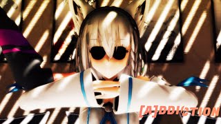 [MMD] [A]ddiction - GigaReol×EVO+  - Shirakami Fubuki, Astolfo, Uruha Rushia and Nekomata Okayu