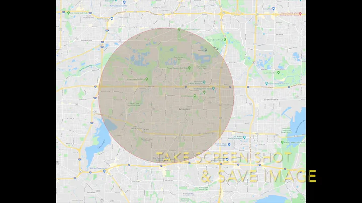 How to add a distance radius circle on top of google maps