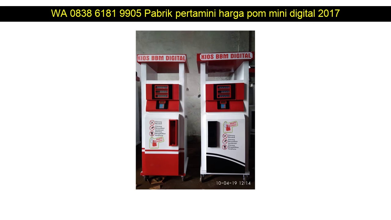 WA 0838 6181 9905 Pabrik pertamini harga pom mini digital 2017 Pati