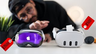 Apple Vision Pro Fanboy Tries Meta Quest 3 - I Was Shocked.