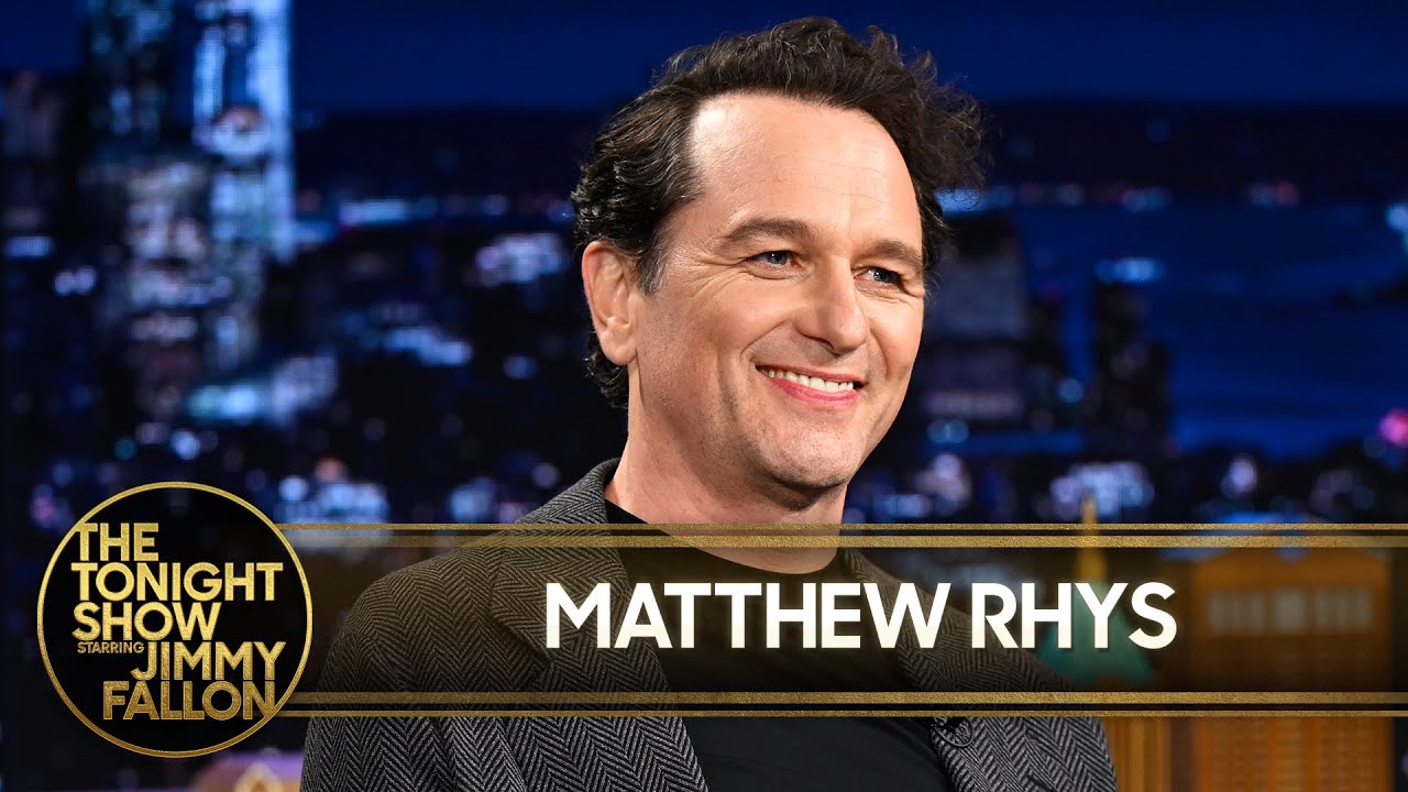 Matthew Rhys Carries Around a Dead Horse Head While Singing on New Year's Day | The Tonight Show