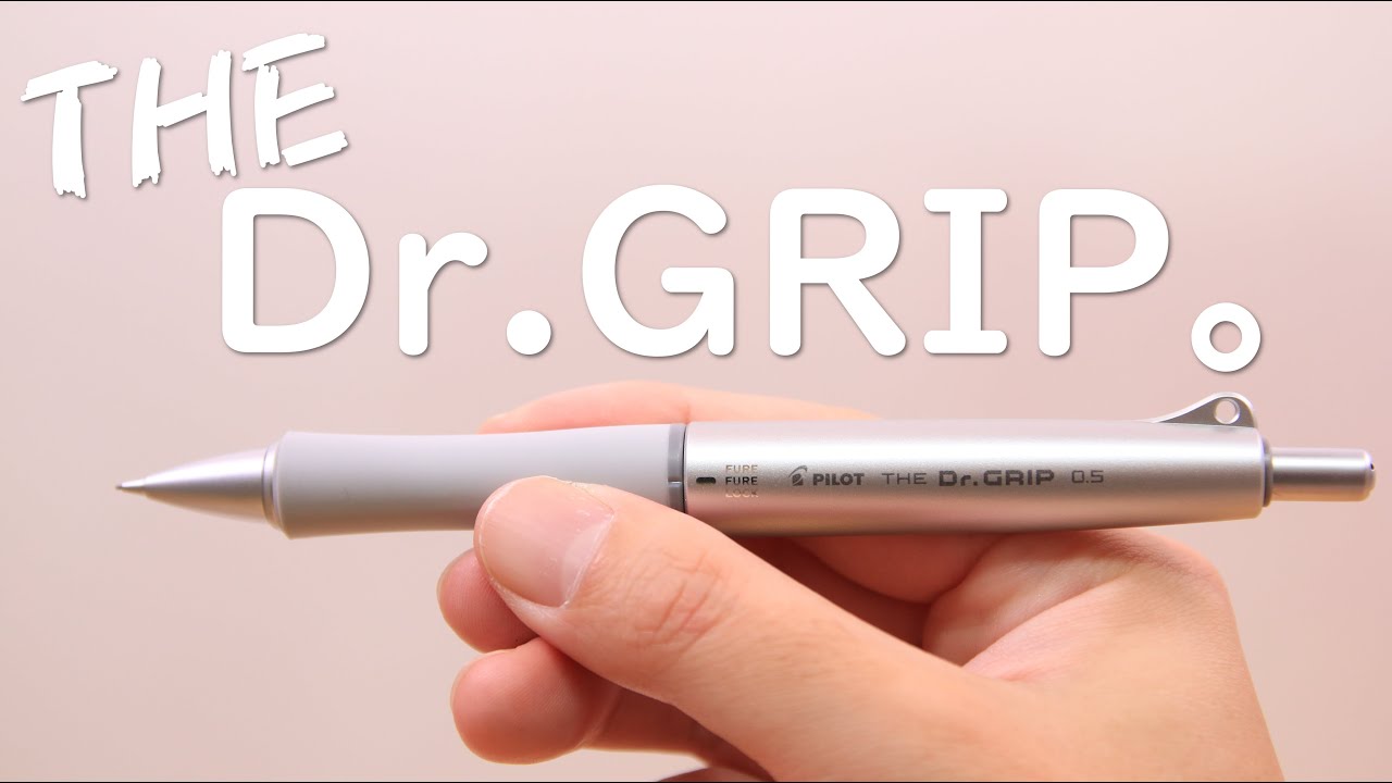 New Stationery] THE Dr. GRIP Comparison Review | Pisuke Channel