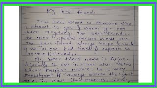 Essay on My Best Friend in English | My Best Friend Essay in English