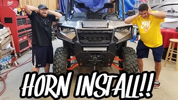 Polaris Ranger XP 1000 | Plug and Play Horn Kit Install