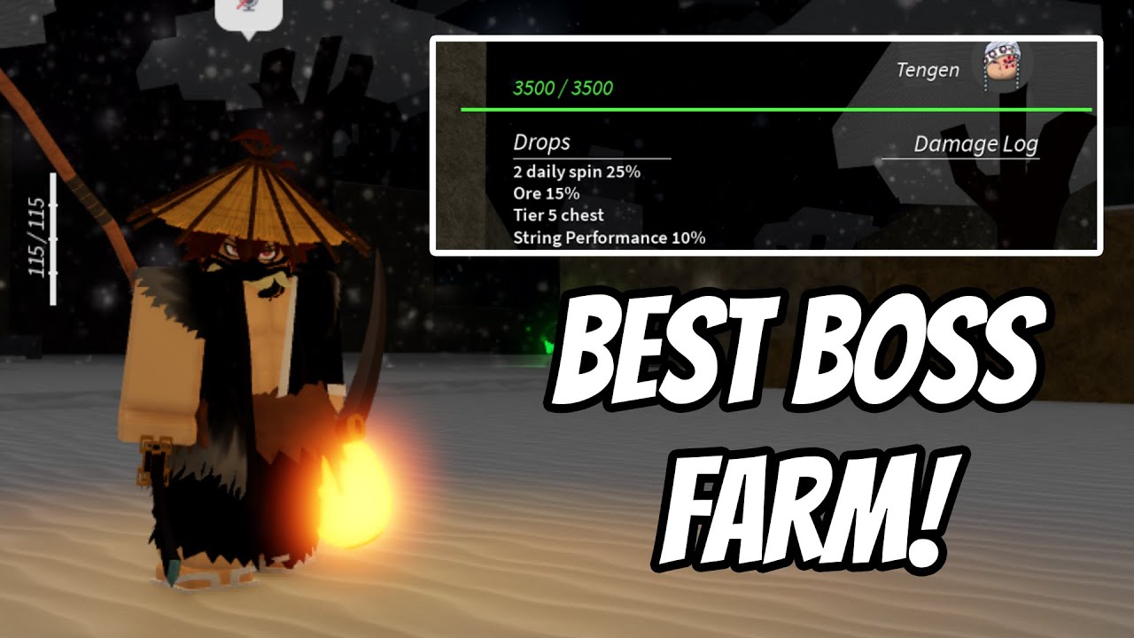 BEST Boss Drop Farming Method In Project Slayers (ROBLOX) 