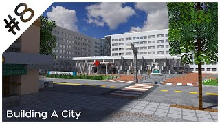 Building A City #8 (S2) // Hospital // Minecraft Timelapse