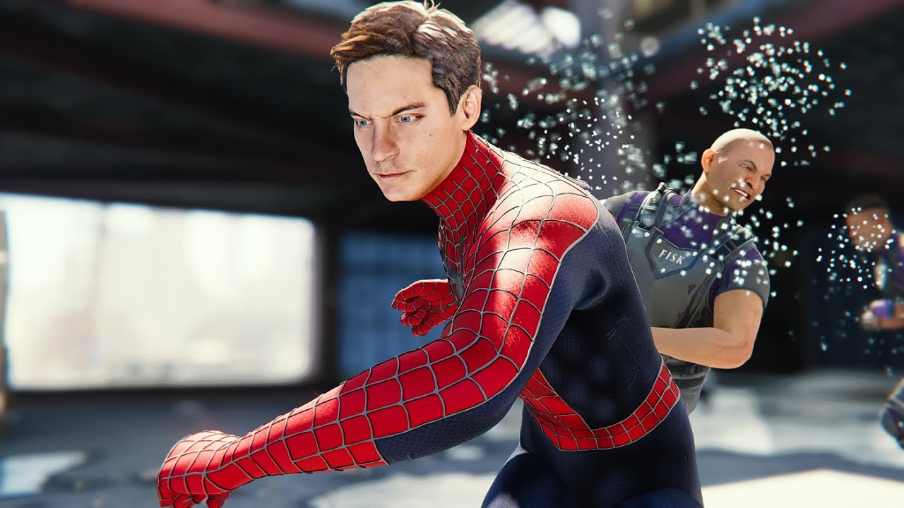 Tobey Maguire Unmasked Suit at Marvel's Spider-Man Remastered Nexus - Mods  and community