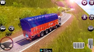 Indian Truck Offroad Simulator - Games Offroad Cargo Simulator Game - Android Gameplay screenshot 4