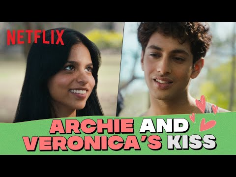 Archie & Veronica's First Kiss! Feat. Suhana Khan, Agastya Nanda & Khushi Kapoor | #TheArchies