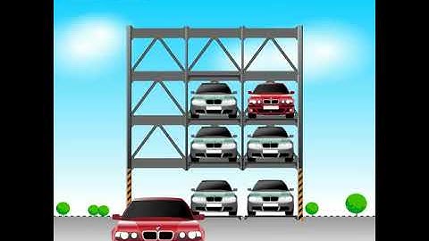 RECKON PUZZLE PARKING MODEL BDP4 Demo Animation Video