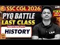 SSC CGL 2026 | History (Part - 3) | PYQ Battle Lec 16 by Aman Sir | LAB #ssccgl2026 #pyqbattle