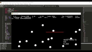 Simulacion 2D en Python - Parte 6.2 - Choque elastico - (simplificacion)
