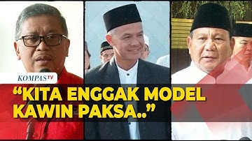 Soal Wacana Pasangan Ganjar-Prabowo PDI P:  Kita Tidak Kawin Paksa!