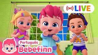 AO VIVO 🔴 Meus Melhores Amigos, Irmãos ❤️ | LIVE | Bebefinn em Português-Canções Infantis
