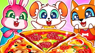 My Funny Pizza Party Song Kids Songs And Nursery Rhymes Video For Kids By Lovely Cheesy