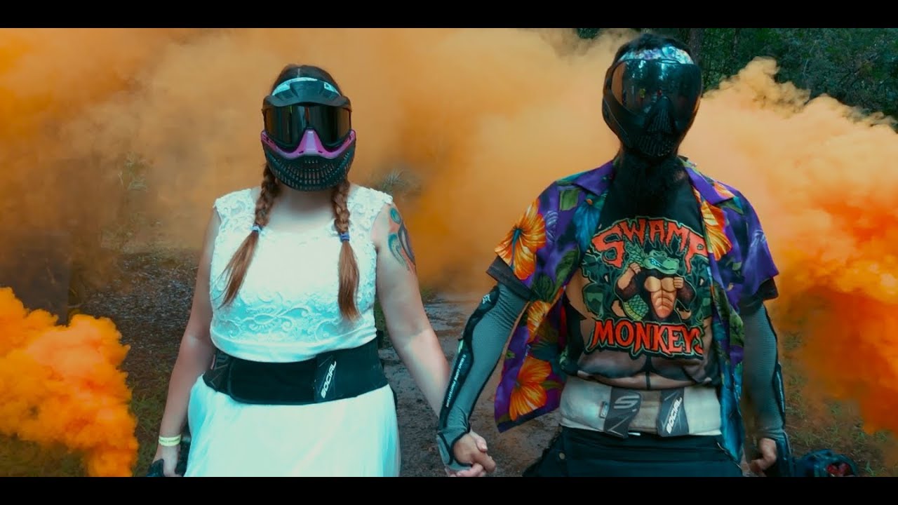 Dezi & Jenni's Paintball Wedding Celebration! YouTube