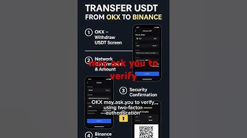OKX to Binance usdt transfer Easy #binance #OKX