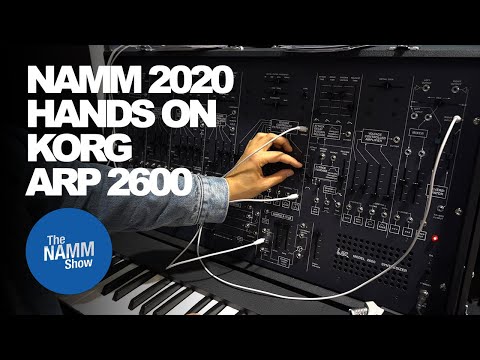 NAMM 2020 - Korg ARP2600 Limited Edition Re-Release