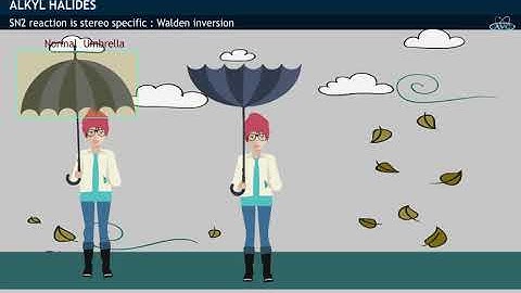 Stereochemistry of SN2 Mechanism -   Walden Inversion