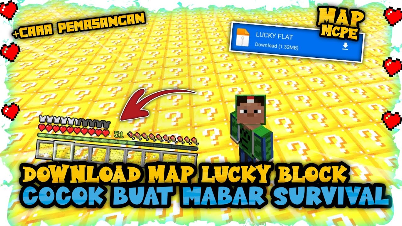 Maps Lucky Block for MCPE for Android - Download