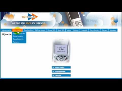 Update Zakelijk enkele sms versturen via de 1601SMS Module