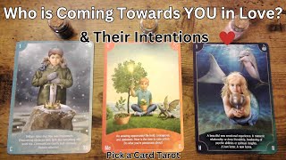 Who is Coming Towards YOU in Love? & Their Intentions❤️Pick a Card❤️#tarot #tarotreading #pickacard