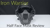 Download Tmc X Jay Modular Hard Shell Half Face Mask Youtube PSD Mockup Templates