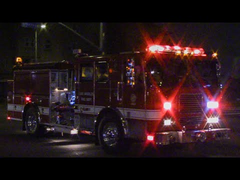 LAFD Task Force 64 & Engine 57 Responding