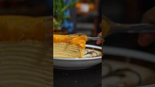 Mango Crepe Cake | Mango Cake | Crepe Cake | Easiest Mango cake