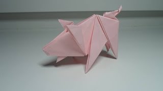 Origami pig (Ladislav Kaňka)