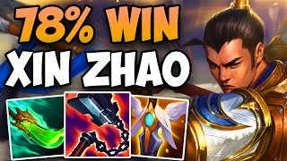 CHALLENGER 78% WIN RATE XIN ZHAO MAIN! | CHALLENGER XIN ZHAO JUNGLE GAMEPLAY | Patch 13.19 S13