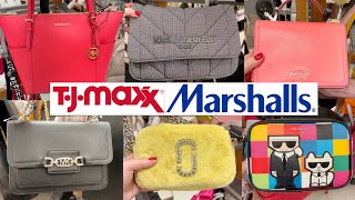 NEW PURSE SHOPPING AT TJ MAXX & MARSHALLS SHOP WITH ME 2024 | DESIGNER HANDBAGS SHOPPING, NEW FINDS