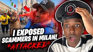     Catching Scammers in Milan… Until I Got Attacked 💥