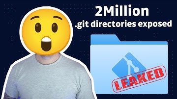 2 million .git directories exposed! Why .git folders are sensitive & how they are leaked publicly