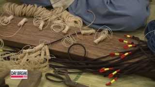 Korea's traditional music instrument masters demonstrate instrument-making process to public