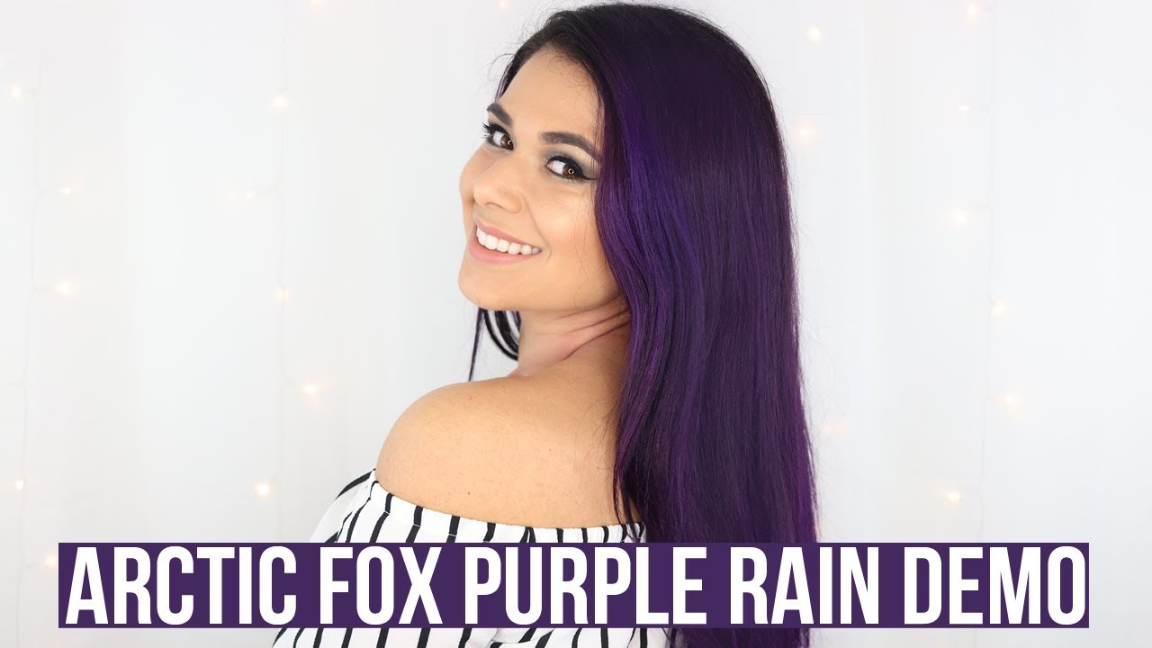 Arctic Fox Purple Rain Review Demo \U0026 Hair Coloring Tips