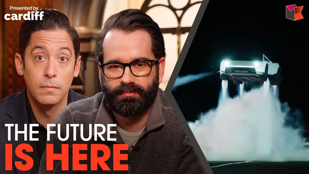 Crowd STUNNED: Elon Musk Shows Off Flying Car ft. Matt Walsh