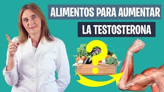 COME ESTO para AUMENTAR la TESTOSTERONA | Cómo mejorar la testosterona | Nutrición deportiva