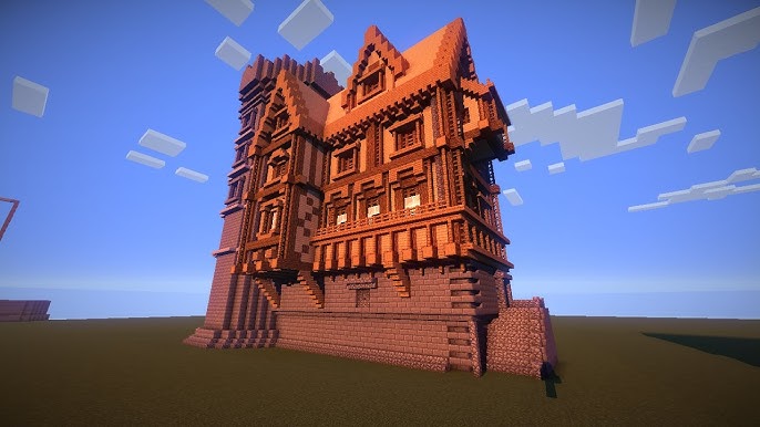 Minecraft Como Fazer uma Casa Medieval Parte 1 