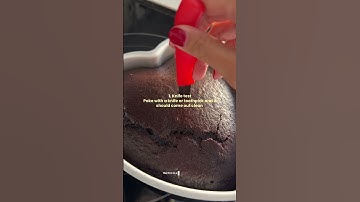 2 ways to check if your cakes are baked from a pro baker |  EASY baking and cake tips for beginners!