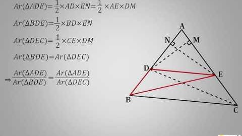 10M06 - Triangles - Similarity of Triangles