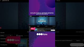 En Pluto TV está el contenido deportivo gratuito más amplio
