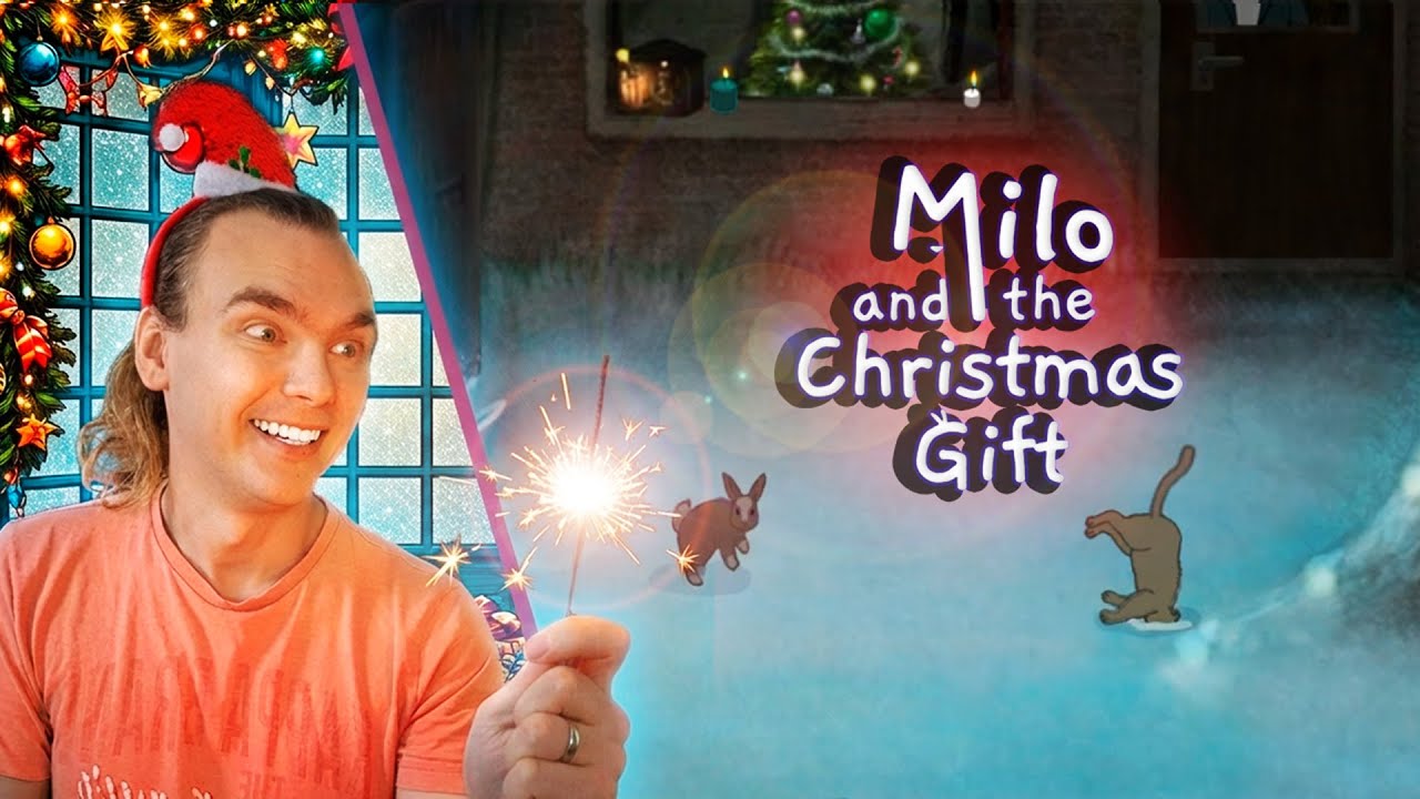 🎅Первое Новогоднее Поздравление!🎄| Milo and the Christmas Gift