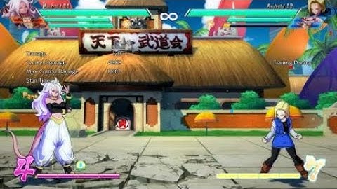 Android 21 Drain Combo With Knockdown