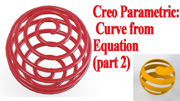 Creo Parametric: Curve from Equation (part 2)