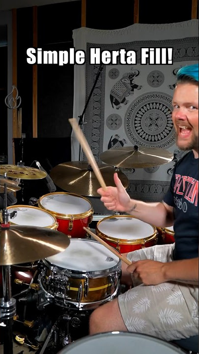 Simple Herta Drum Fill! (Drum fill lesson)