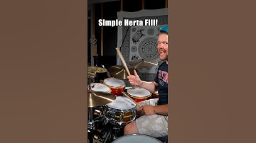 Simple Herta Drum Fill! (Drum fill lesson)